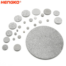 Industry filtration 316 316L sintered disc filter stainless steel filter disc